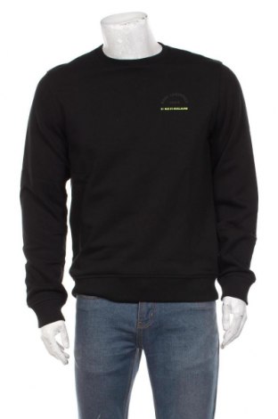 Мъжка блуза Karl Lagerfeld, Размер M, Цвят Черен, Памук, Цена 271,00 лв.