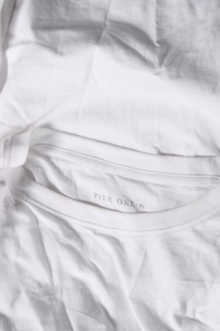 Мъжка блуза Pier One, Размер XL, Цвят Бял, Цена 96,00 лв.
