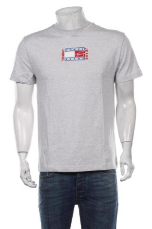 Мъжка тениска Tommy Hilfiger, Размер S, Цвят Сив, Цена 34,25 лв.