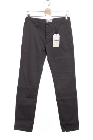 Pantaloni de bărbați Pier One, Mărime S, Culoare Gri, 98% bumbac, 2% elastan, Preț 133,55 Lei