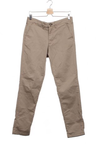 Мъжки панталон Selected Homme, Размер S, Цвят Бежов, 91% памук, 6% полиестер, 3% еластан, Цена 58,40 лв.