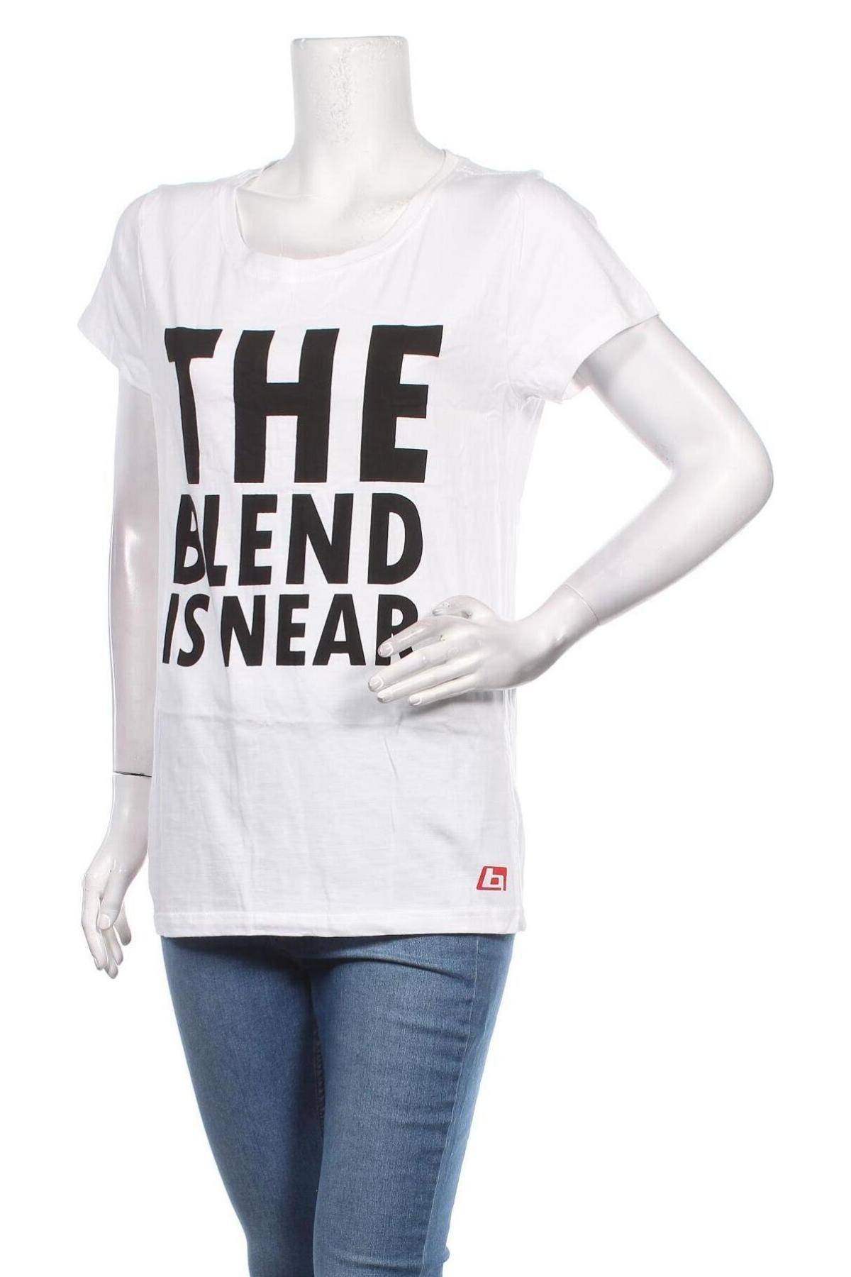 Дамска тениска Blend, Размер XL, Цвят Бял, Цена 11,40 лв.