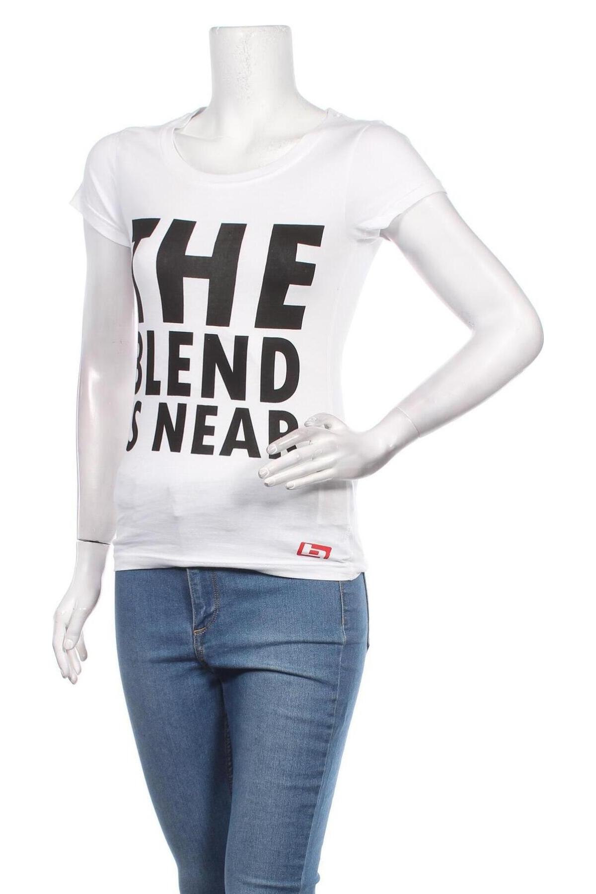 Дамска тениска Blend, Размер XS, Цвят Бял, Цена 11,40 лв.