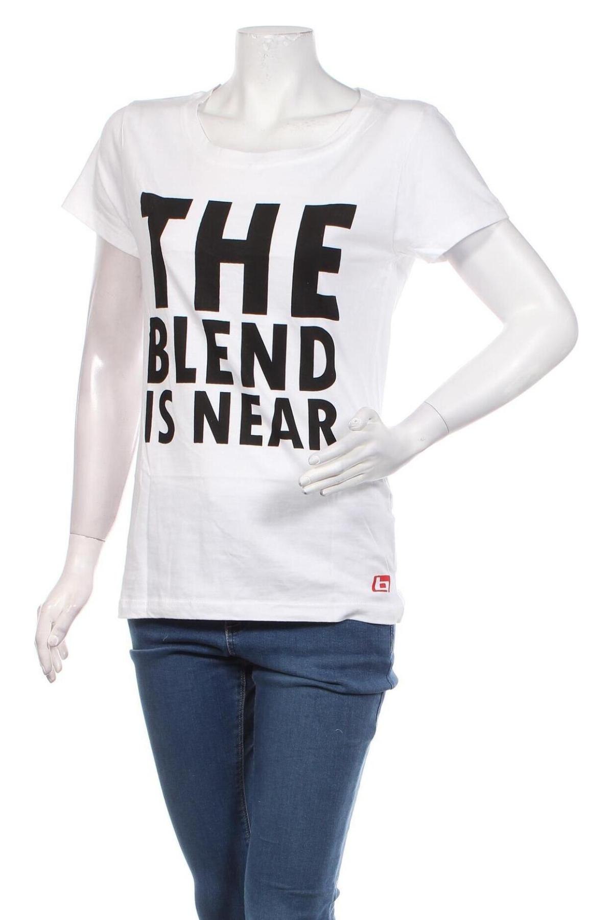 Дамска тениска Blend, Размер L, Цвят Бял, Цена 11,40 лв.