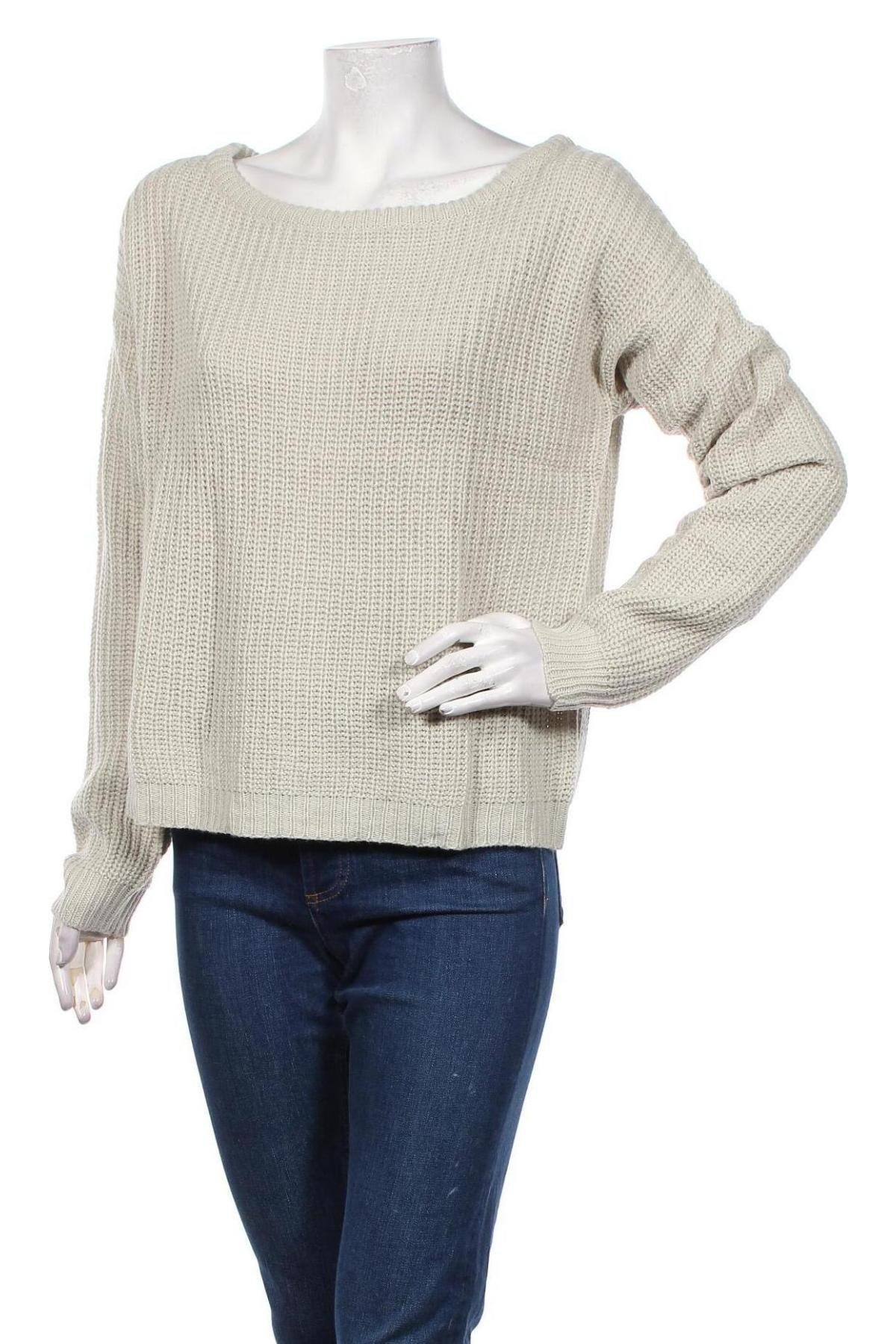 Дамски пуловер Missguided, Размер M, Цвят Зелен, Цена 79,00 лв.