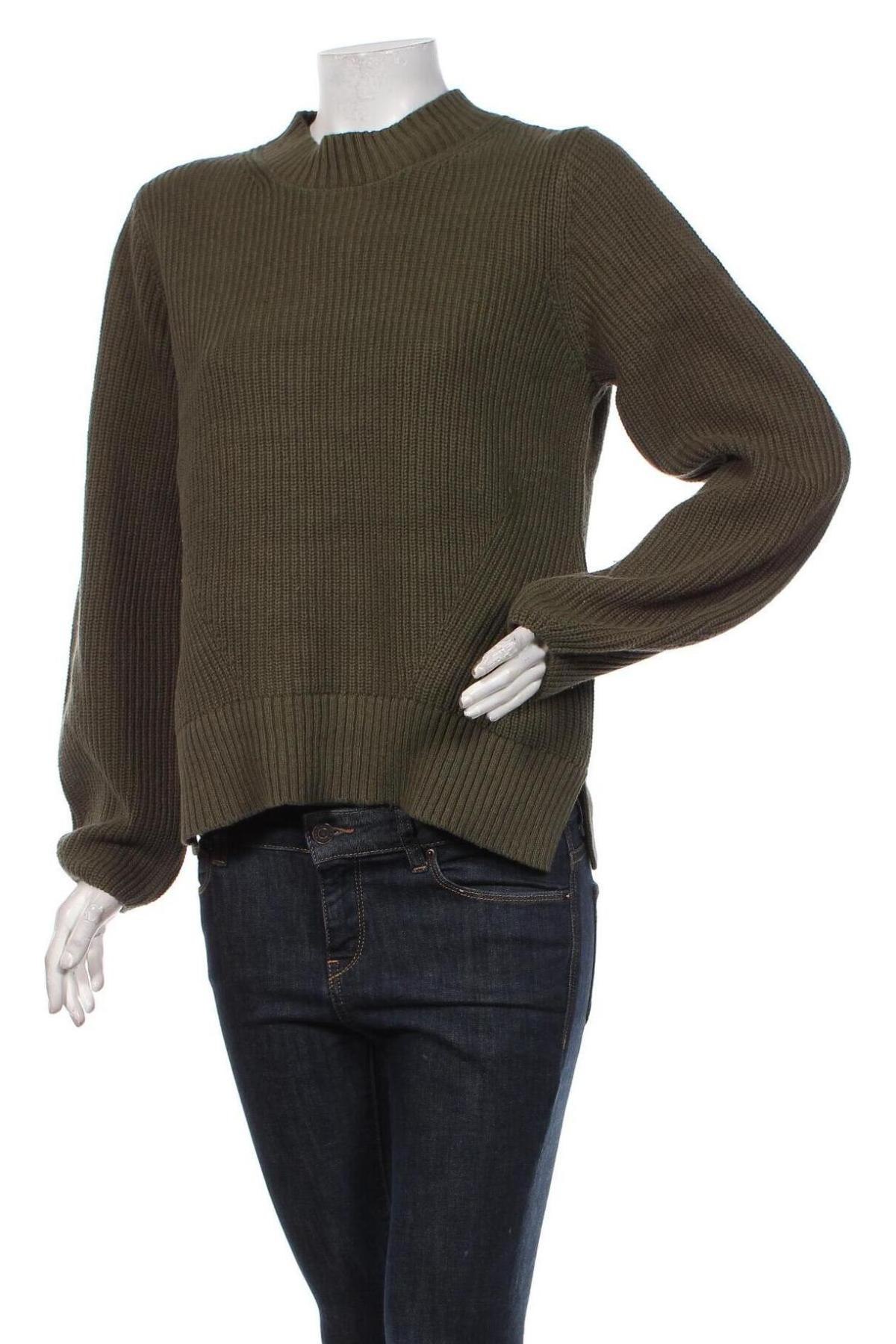 Γυναικείο πουλόβερ Selected Femme, Μέγεθος M, Χρώμα Πράσινο, Τιμή 65,88 €