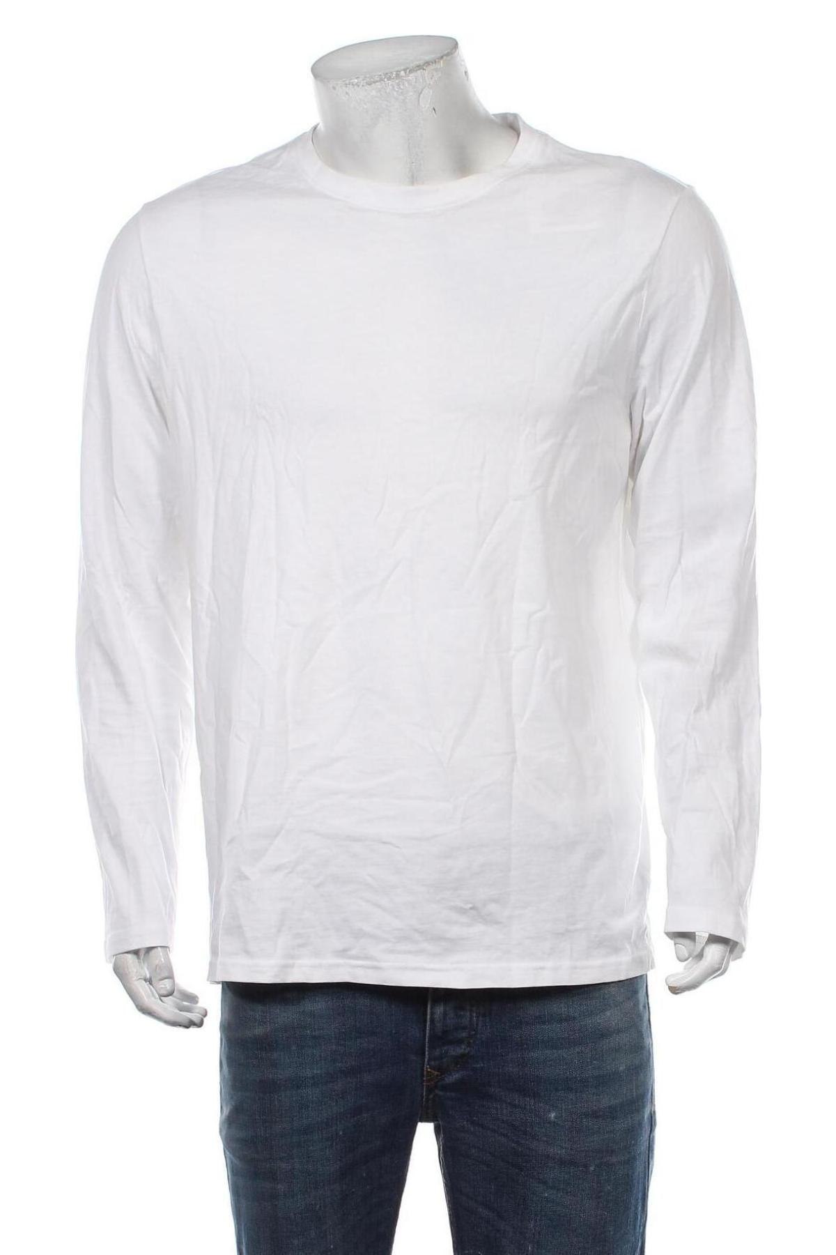 Мъжка блуза Pier One, Размер XL, Цвят Бял, Цена 96,00 лв.