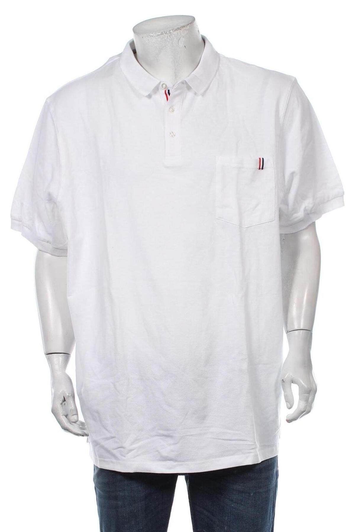 Tricou de bărbați Pier One, Mărime 5XL, Culoare Alb, Preț 187,50 Lei