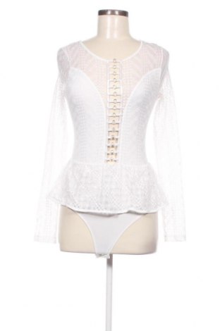 Γυναικεία μπλούζα-Κορμάκι Guess, Μέγεθος S, Χρώμα Λευκό, Τιμή 30,61 €
