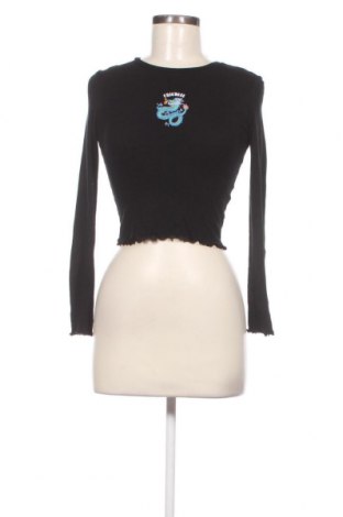 Damen Shirt Bershka, Größe XS, Farbe Schwarz, Preis 7,67 €