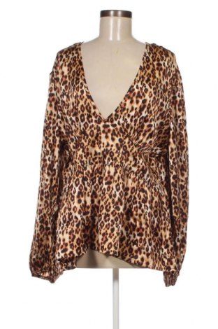 Дамска блуза Boohoo, Размер XXL, Цвят Кафяв, Цена 15,50 лв.