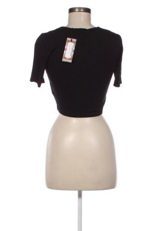 Дамска блуза Boohoo, Размер XS, Цвят Черен, Цена 15,19 лв.