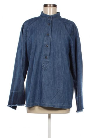 Damen Shirt Closed, Größe L, Farbe Blau, Preis 20,21 €