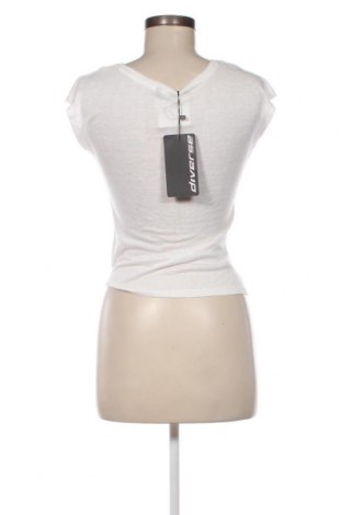 Дамска блуза Diverse, Размер XS, Цвят Бял, Цена 8,99 лв.