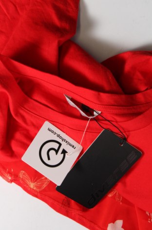 Γυναικεία μπλούζα Diverse, Μέγεθος S, Χρώμα Κόκκινο, Τιμή 4,63 €