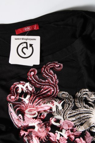 Γυναικεία μπλούζα Edc By Esprit, Μέγεθος S, Χρώμα Μαύρο, Τιμή 3,71 €