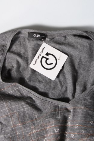 Damen Shirt G.W., Größe M, Farbe Grau, Preis 2,37 €