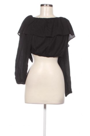 Дамска блуза Glamorous, Размер L, Цвят Черен, Цена 13,30 лв.