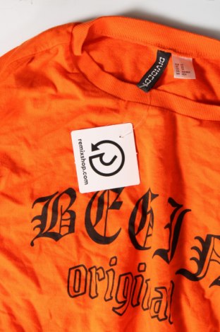 Дамска блуза H&M Divided, Размер XS, Цвят Оранжев, Цена 6,08 лв.