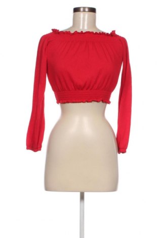 Дамска блуза H&M Divided, Размер XS, Цвят Червен, Цена 6,27 лв.