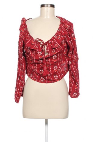 Damen Shirt H&M Divided, Größe M, Farbe Rot, Preis 2,12 €