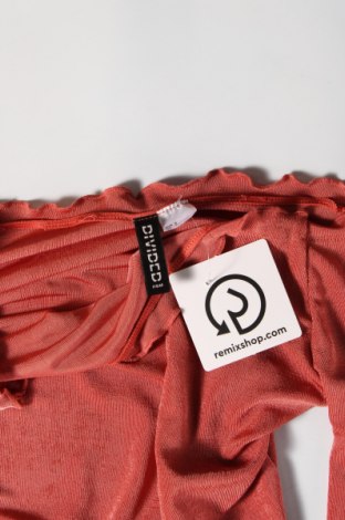 Damen Shirt H&M Divided, Größe S, Farbe Orange, Preis € 2,25