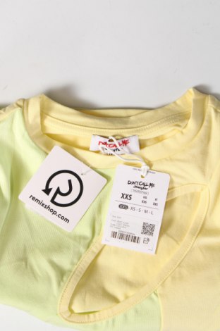 Damen Shirt Jennyfer, Größe XXS, Farbe Gelb, Preis 4,95 €