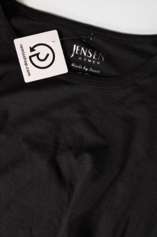 Γυναικεία μπλούζα Jensen, Μέγεθος L, Χρώμα Μαύρο, Τιμή 7,67 €