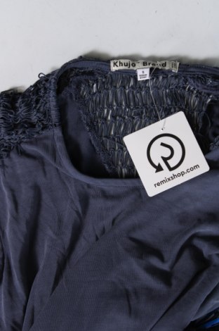 Γυναικεία μπλούζα Khujo, Μέγεθος S, Χρώμα Μπλέ, Τιμή 7,89 €