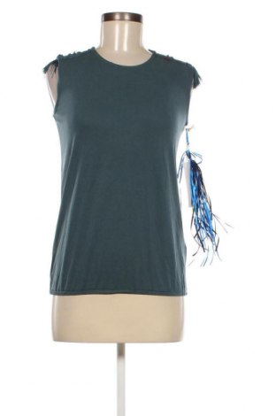 Дамска блуза Khujo, Размер S, Цвят Зелен, Цена 30,60 лв.