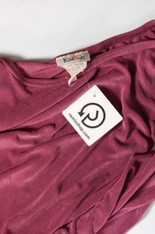 Γυναικεία μπλούζα Kim & Co., Μέγεθος M, Χρώμα Βιολετί, Τιμή 1,59 €