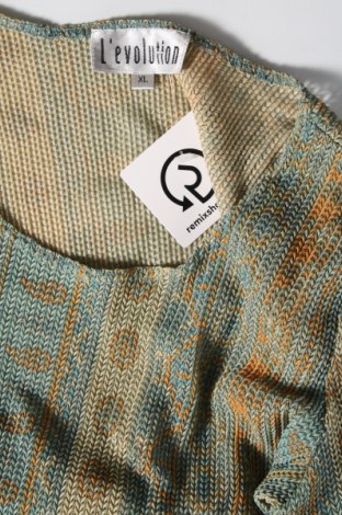 Γυναικεία μπλούζα L'evolution, Μέγεθος XL, Χρώμα Πολύχρωμο, Τιμή 11,75 €