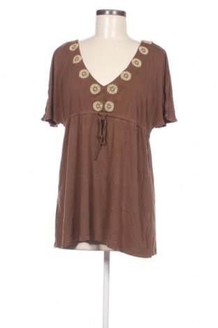 Дамска блуза Loft By Ann Taylor, Размер L, Цвят Кафяв, Цена 20,48 лв.