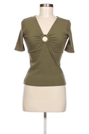 Дамска блуза Mohito, Размер XS, Цвят Зелен, Цена 4,75 лв.