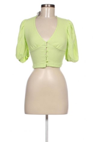Дамска блуза Monki, Размер XXS, Цвят Зелен, Цена 15,54 лв.