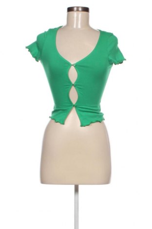Damen Shirt Monki, Größe XS, Farbe Grün, Preis € 6,28