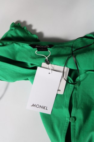 Γυναικεία μπλούζα Monki, Μέγεθος S, Χρώμα Πράσινο, Τιμή 6,49 €
