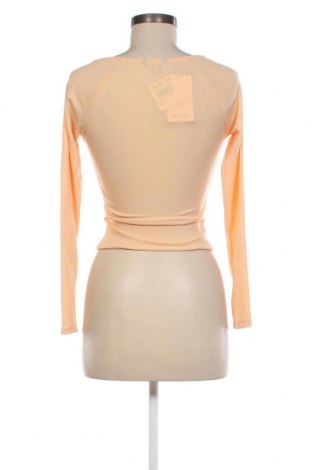 Γυναικεία μπλούζα Monki, Μέγεθος XXS, Χρώμα  Μπέζ, Τιμή 3,35 €