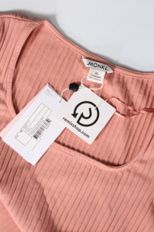 Дамска блуза Monki, Размер XS, Цвят Розов, Цена 10,50 лв.