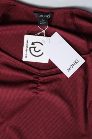 Damen Shirt Monki, Größe XXS, Farbe Rot, Preis 4,69 €
