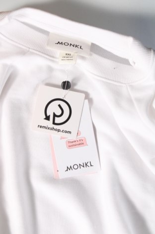 Дамска блуза Monki, Размер XXS, Цвят Бял, Цена 7,02 лв.