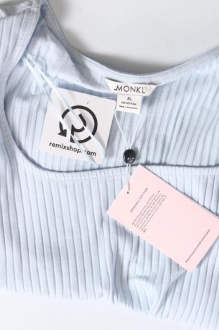 Γυναικεία μπλούζα Monki, Μέγεθος XL, Χρώμα Μπλέ, Τιμή 5,09 €