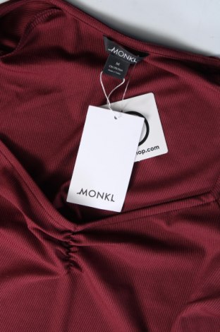 Γυναικεία μπλούζα Monki, Μέγεθος M, Χρώμα Κόκκινο, Τιμή 3,75 €