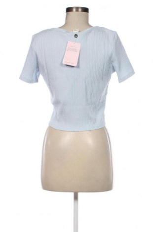 Damen Shirt Monki, Größe L, Farbe Blau, Preis 5,30 €