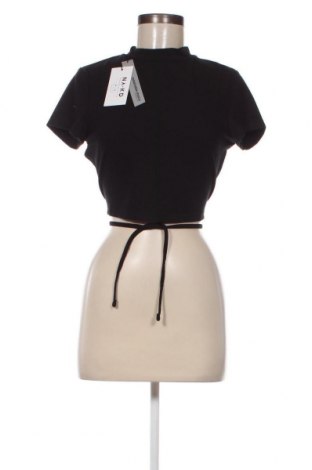 Γυναικεία μπλούζα NA-KD, Μέγεθος L, Χρώμα Μαύρο, Τιμή 4,82 €