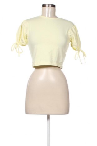 Γυναικεία μπλούζα NA-KD, Μέγεθος XS, Χρώμα Κίτρινο, Τιμή 5,20 €