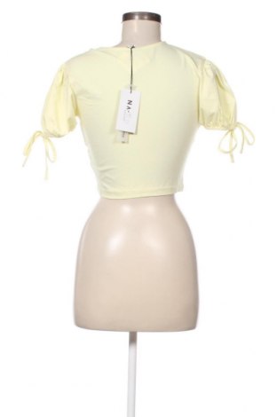 Γυναικεία μπλούζα NA-KD, Μέγεθος XS, Χρώμα Κίτρινο, Τιμή 37,11 €