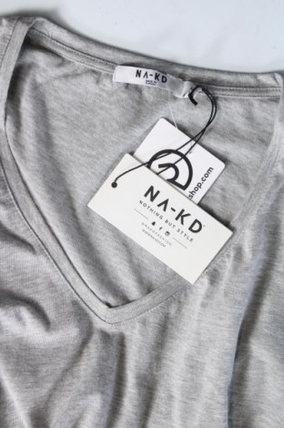 Γυναικεία μπλούζα NA-KD, Μέγεθος XS, Χρώμα Γκρί, Τιμή 3,71 €