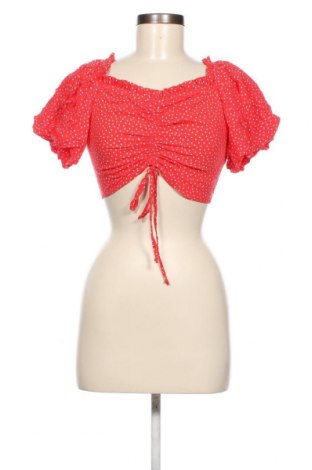 Дамска блуза Zara, Размер S, Цвят Червен, Цена 10,80 лв.