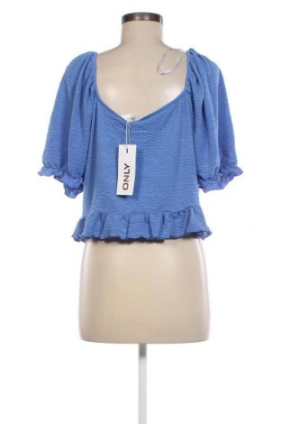 Γυναικεία μπλούζα ONLY, Μέγεθος 3XL, Χρώμα Μπλέ, Τιμή 4,95 €